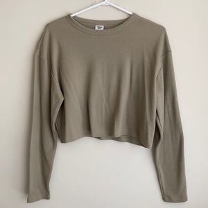 Aritzia Waffleprint Longsleeve Top, S